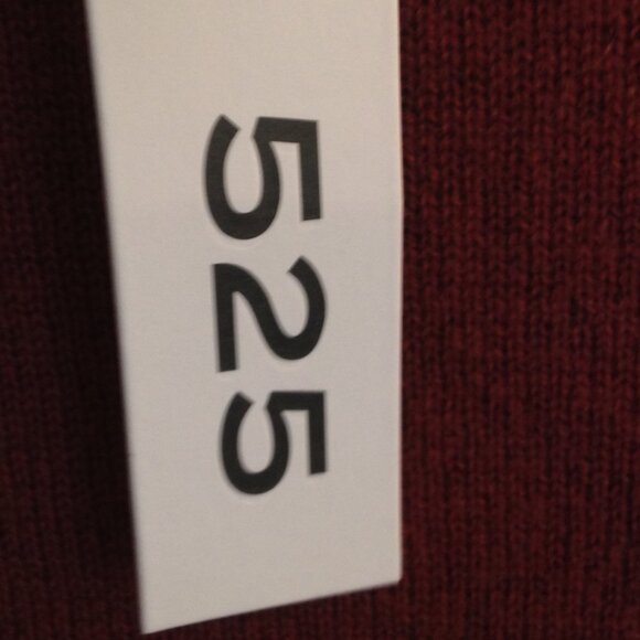 525 America Cashmere Sweater in Rosewood Small NWT - Picture 2 of 7